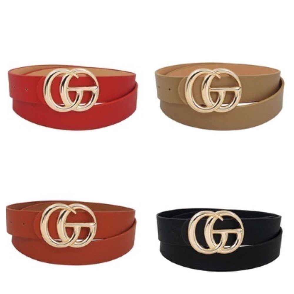 STYLISH LETTER BUCKLE BELT